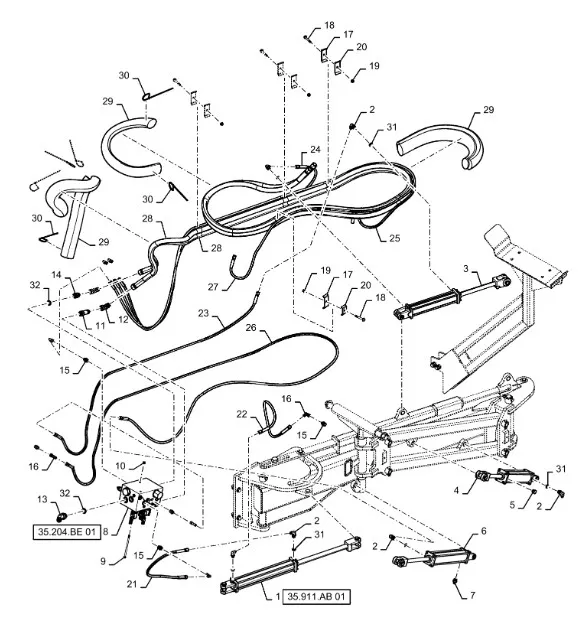 25320120 - гидроцилиндр